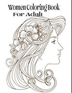 Women Coloring Book for Adult: Women Coloring Book for Adults Featuring a Wonderful Coloring Pages for Adults Relaxation 