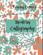 Modern Calligraphy Greeting card hand writing font