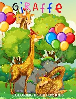 Giraffe Coloring Book for Kids