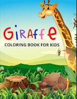 Giraffe Coloring Book for Kids