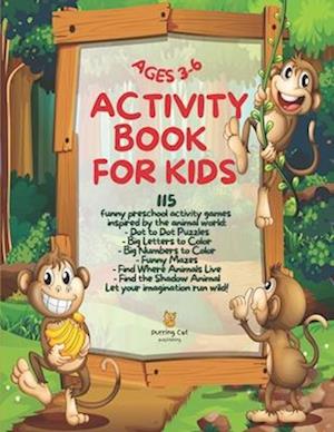 Activity Book for Kids Ages 3-6