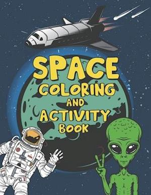 Space Coloring and Activity Book