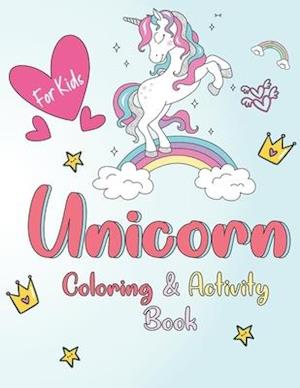 Unicorn Coloring and Activity Book