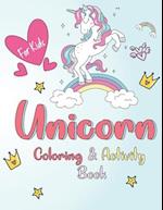 Unicorn Coloring and Activity Book