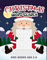 Christmas Kids WordSearch Books Age 5-8