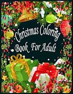 Christmas Coloring Book For Adult: Christmas, Santa's Village Adult Coloring Book (Stress Relieving Coloring Pages, Coloring Book for Relaxation) 