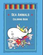 Sea Animals Coloring Book