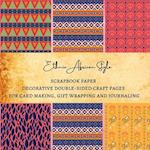 Ethnic African Style Scrapbook Paper - Decorative Double-Sided Craft Pages for Card Making, Gift Wrapping and Journaling