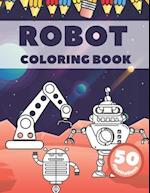 Robot Coloring Book