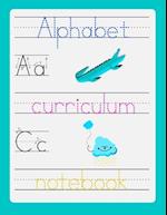 Alphabet curriculum notebook