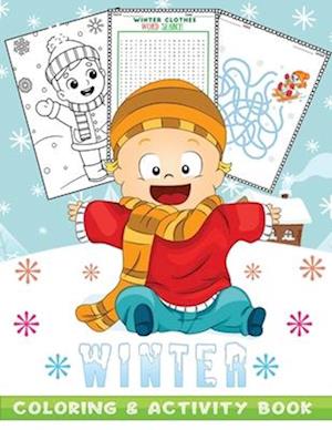 winter activity & coloring book