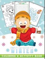 winter activity & coloring book