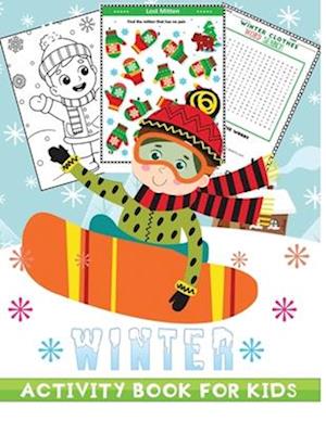 jumbo winter activity book for kids