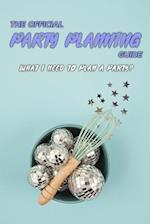The Official Party Planning Guide