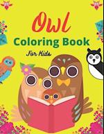 Owl Coloring Book For Kids