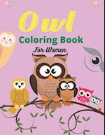 Owl Coloring Book For Women