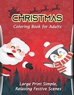 Christmas coloring book for adults