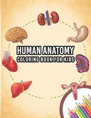 Human Anatomy Coloring Book For Kids