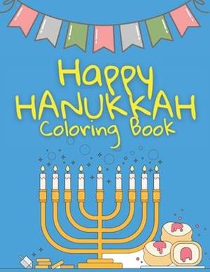 Happy Hanukkah Coloring Book