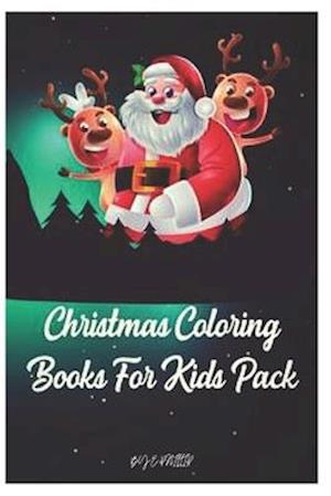 christmas coloring book for kids pack