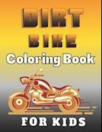 Dirt Bike Coloring Book For Kids