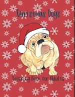 Christmas Dogs Coloring Book for Adults