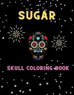 Sugar skull coloring book