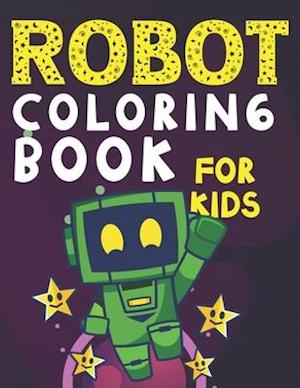 Robot Coloring Book for Kids