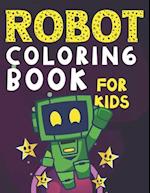 Robot Coloring Book for Kids