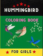 Hummingbird coloring book for girls