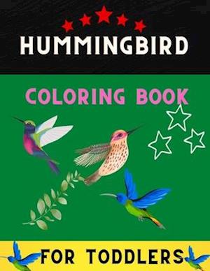 Hummingbird coloring book for toddlers