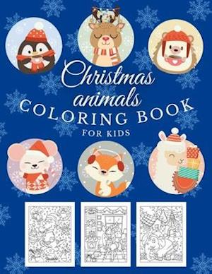 Christmas Animals Coloring Book