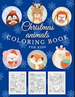 Christmas Animals Coloring Book