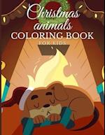 Christmas Animals Coloring Book