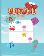 Sudoku for Kids: Sea Creatures Picture Sudoku for Kids 