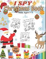 I SPY Christmas Book for Kids Ages 2-5