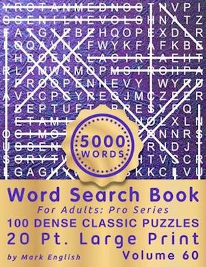 Word Search Book For Adults