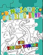 Dinosaurs Coloring Book For Kids & Toddlers