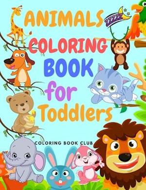 Animals Coloring Book for Toddlers