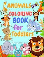 Animals Coloring Book for Toddlers