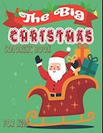 The big christmas coloring book for kids
