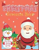 Christmas coloring book for kids age 3-5