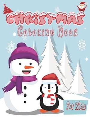 Christmas coloring book for kids