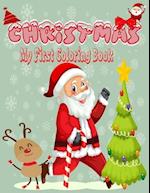 Christmas my first coloring book