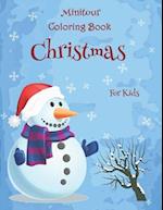 Minitour Coloring Book, Christmas