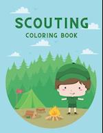 Scouting Coloring Book