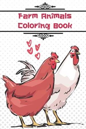 Farm Animals Coloring Book