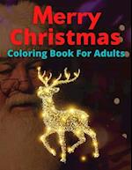 Merry Christmas Coloring Book For Adults