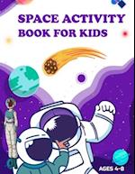space activity book for kids ages 4-8
