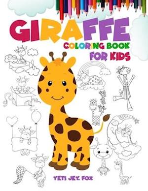 Giraffe coloring book for kids